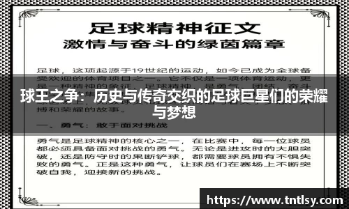 球王之争：历史与传奇交织的足球巨星们的荣耀与梦想